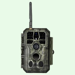 Wildkamera Wlan Fotofalle Jagdkamera Wildtierkamera 64MP 1296P 0,1s Schnelle Trigger Geschwindigkeit Nachtsicht Bewegungsmelder 120°PIR IP66 Wasserdichter | A280W Grün