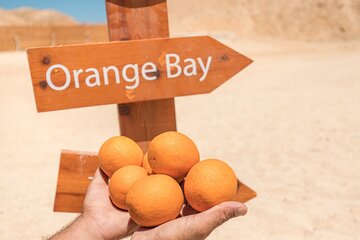 Save 9.99%! Von Hurghada: Orange Bay Schnorchelausflug mit Mittagessen