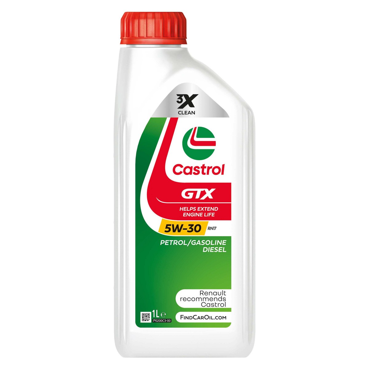 CASTROL Motoröl Castrol GTX 5W-30 RN17 Inhalt: 1l 15F6E4