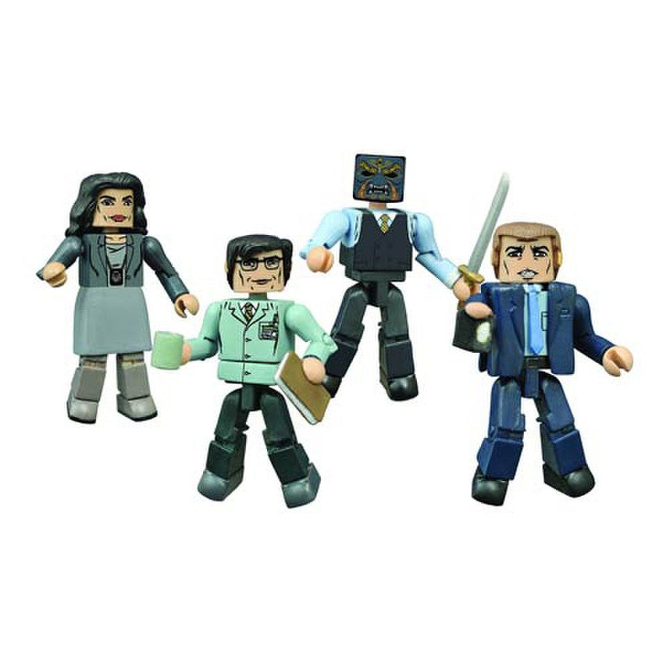 DC Collectibles DC Comics Gotham Miniaturfiguren-Set