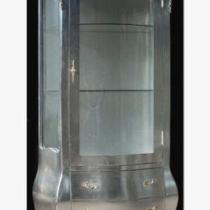 Casa Padrino Barock Vitrine Silber