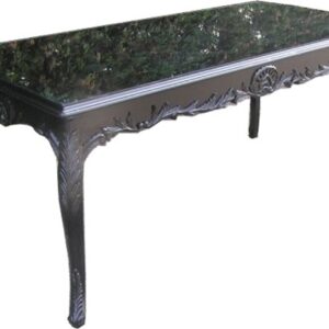 Barock Esstisch Schwarz 200cm - Esszimmer Tisch