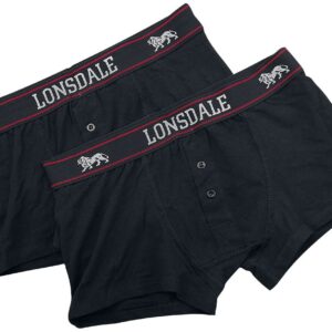 Lonsdale London Oakworth Boxershort schwarz