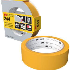 3M Malerabdeckband 244 Gold, 48 mm x 50 m, Stärke: 0,08 mm