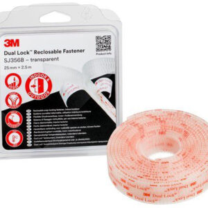 3M Dual Lock Druckverschluss SJ356B, 25 mm x 2,5 m