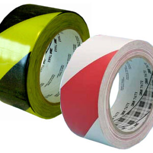 3M Weich-PVC-Klebeband 767i, rot/weiß