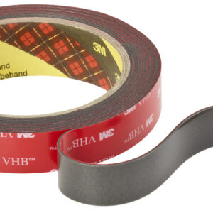 3M VHB Hochleistungsklebeband 4611F, 19 mm x 3 m, grau