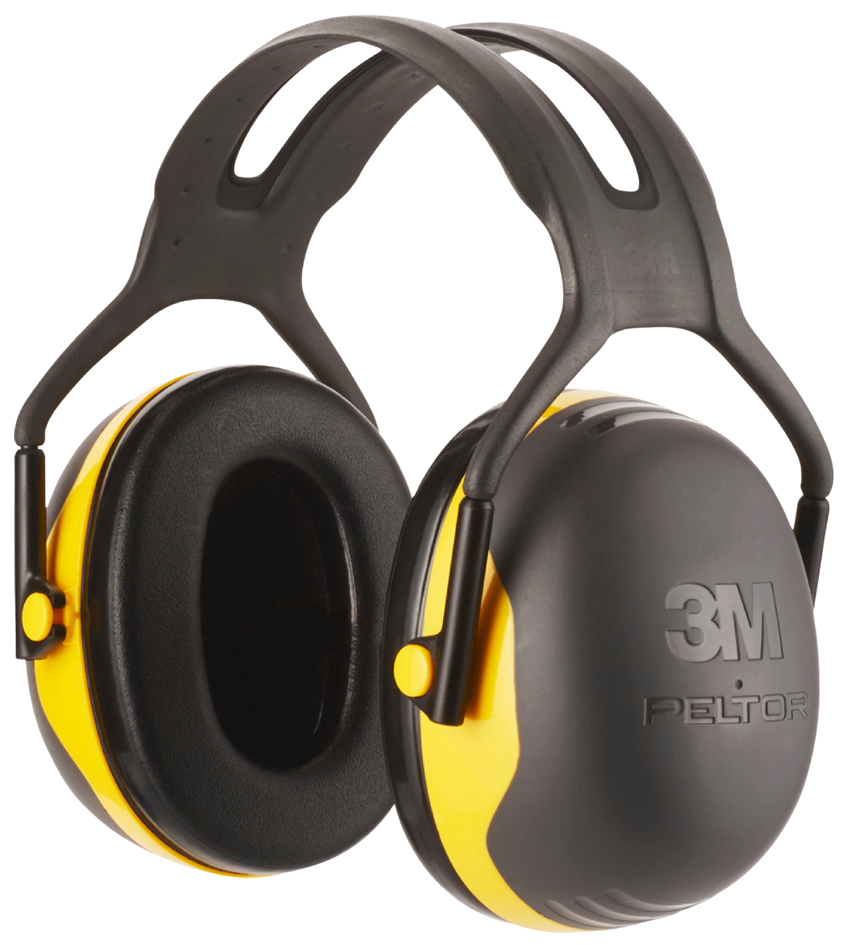 3M Peltor Komfort Kapsel-Gehörschutz X2A, schwarz/gelb