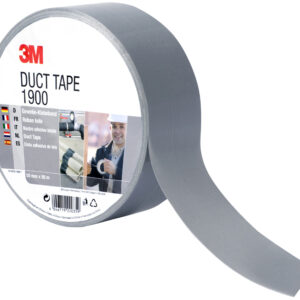 3M Economy Gewebe-Klebeband 1900, 50 mm x 50 m, schwarz