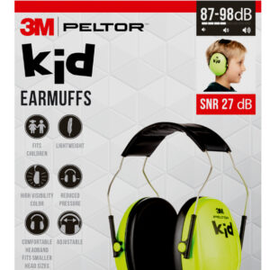 3M Peltor kid Kapsel-Gehörschutz H510, neongrün / schwarz