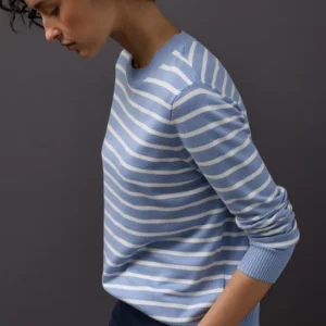 Gestreifter Pullover