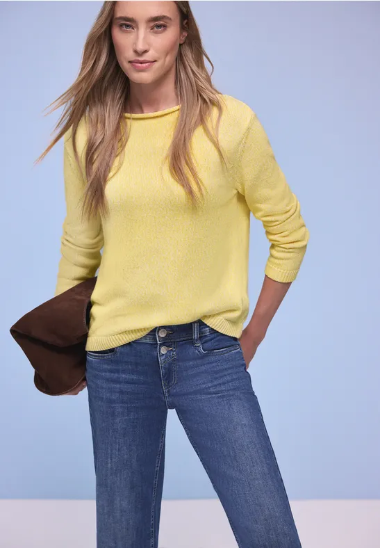 Two-Tone Pullover