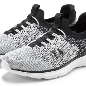 LASCANA Sneaker "Slipper, Halbschuh, Turnschuhe, Slip-On-Sneaker," bequem zum Reinschlüpfen mit elastischen Schnürbändern Unisex VEGAN