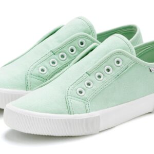 LASCANA Sneaker "Slip-On-Sneaker," Slipper, Halbschuh bequem zum Reinschlüpfen VEGAN