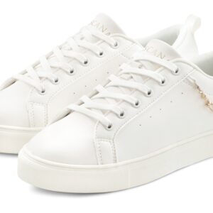 LASCANA Sneaker modisches Ketten-Element, Schnürhalbschuhe, Freizeitschuhe VEGAN