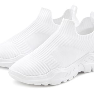 LASCANA Sneaker "Slip-On-Sneaker," Halbschuh, Slipper, Freizeitschuh zum Reinschlüpfen VEGAN