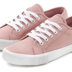 LASCANA Sneaker aus Textil, Schnürhalbschuh, Freizeitschuh, Turnschuh