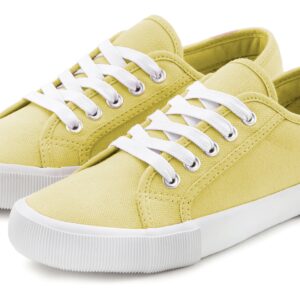 LASCANA Sneaker aus Textil, Schnürhalbschuh, Freizeitschuh, Turnschuh