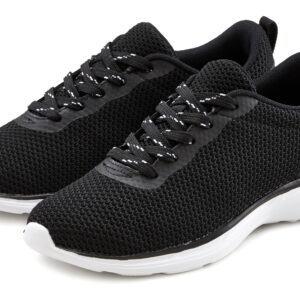 LASCANA Sneaker "Turnschuhe," Schnürhalbschuh, Halbschuh, Freizeitschuh ultraleicht VEGAN