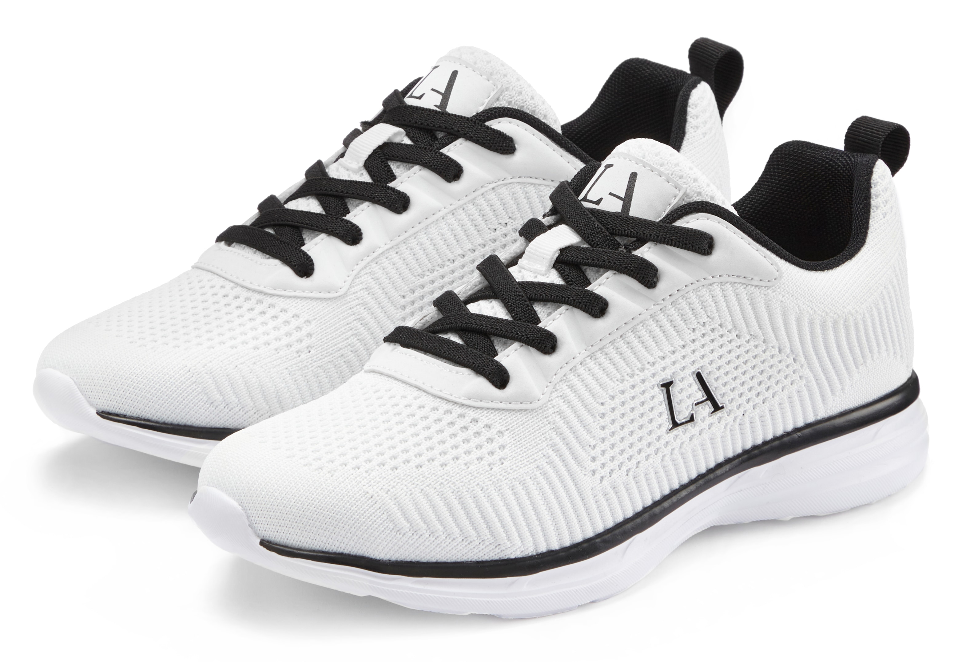 LASCANA Sneaker "Turnschuhe," Freizeitschuh, Halbschuh im sportiven Look VEGAN
