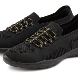 LASCANA Sneaker "Slipper, Halbschuh, Slip-On-Sneaker," aus leichtem Textil-Material VEGAN