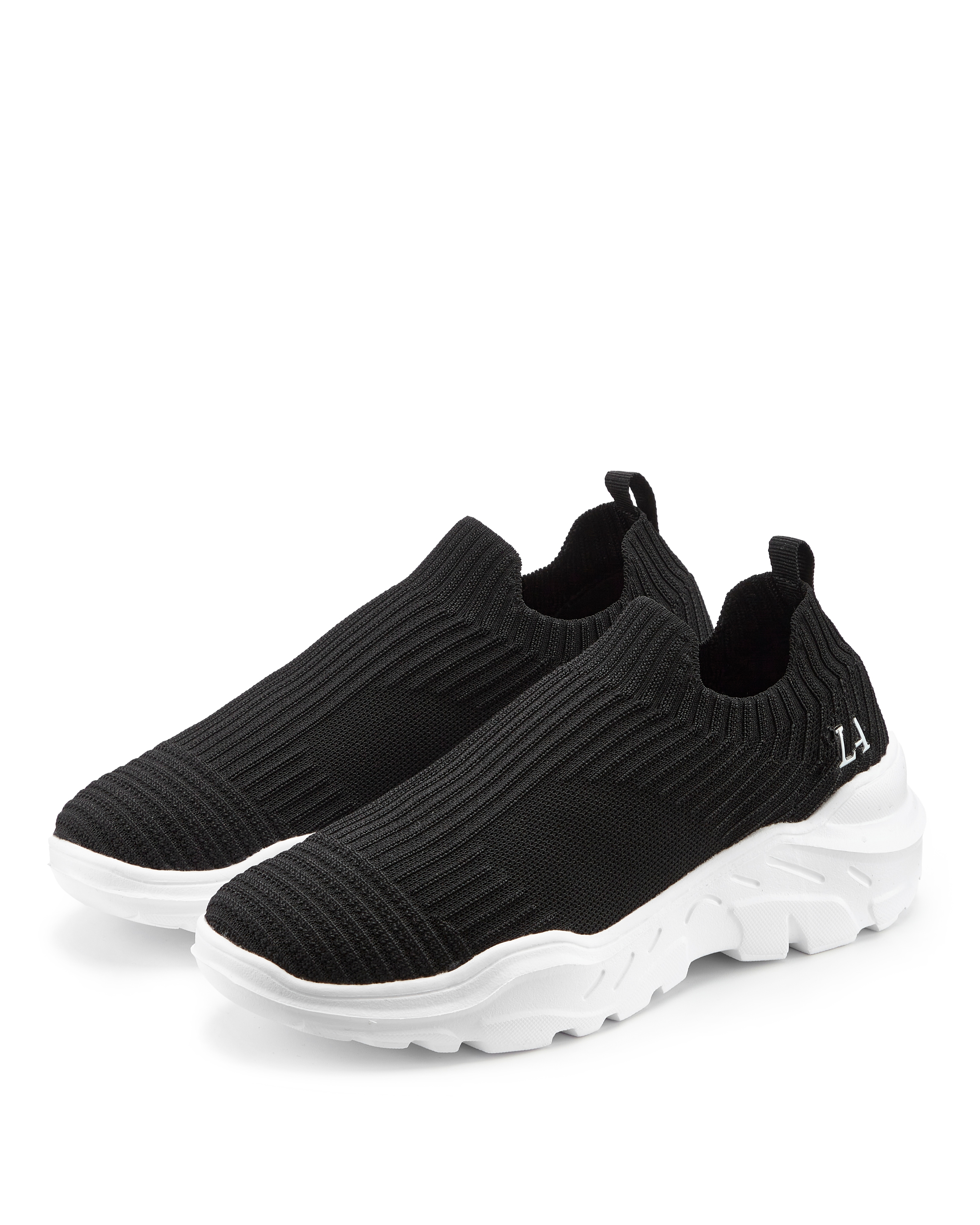 LASCANA Sneaker "Slip-On-Sneaker," Halbschuh, Slipper, Freizeitschuh zum Reinschlüpfen VEGAN