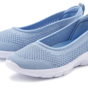 LASCANA Sneaker Ballerinas "Halbschuh, Slip-On-Sneaker," zum Reinschlüpfen VEGAN