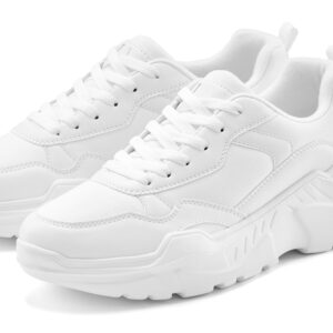 LASCANA Sneaker "Turnschuhe, Halbschuh, Sportschuh, Freizeitschuh, Schnürschuh," mit leichter Chunky Sohle VEGAN