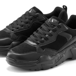 LASCANA Sneaker "Turnschuhe, Halbschuh, Sportschuh, Freizeitschuh, Schnürschuh," mit leichter Chunky Sohle VEGAN