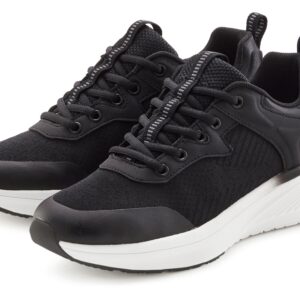 LASCANA Sneaker "Turnschuhe," Freizeitschuh, Schnürhalbschuh mit herausnehmbarer Innensohle VEGAN
