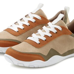 LASCANA Sneaker superleicht, ultraflache Sohle, Schürhalbschuh, Freizeitschuh VEGAN
