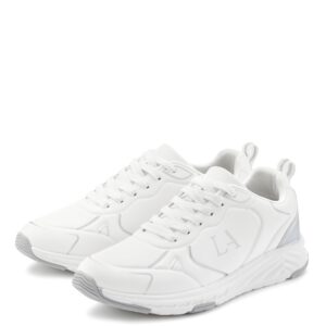 LASCANA Sneaker "Freizeitschuh, Schnürschuh, Turnschuhe," mit Farbakzenten VEGAN