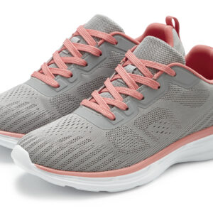 LASCANA Sneaker "Freizeitschuh, Halbschuh, Turnschuhe," NEU mit farbigen Details im sportiven Look VEGAN