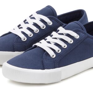 LASCANA Sneaker aus Textil, Schnürhalbschuh, Freizeitschuh, Turnschuh