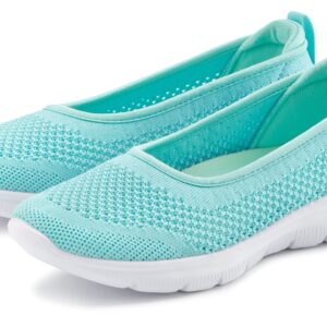 LASCANA Sneaker Ballerinas "Halbschuh, Slip-On-Sneaker," zum Reinschlüpfen VEGAN