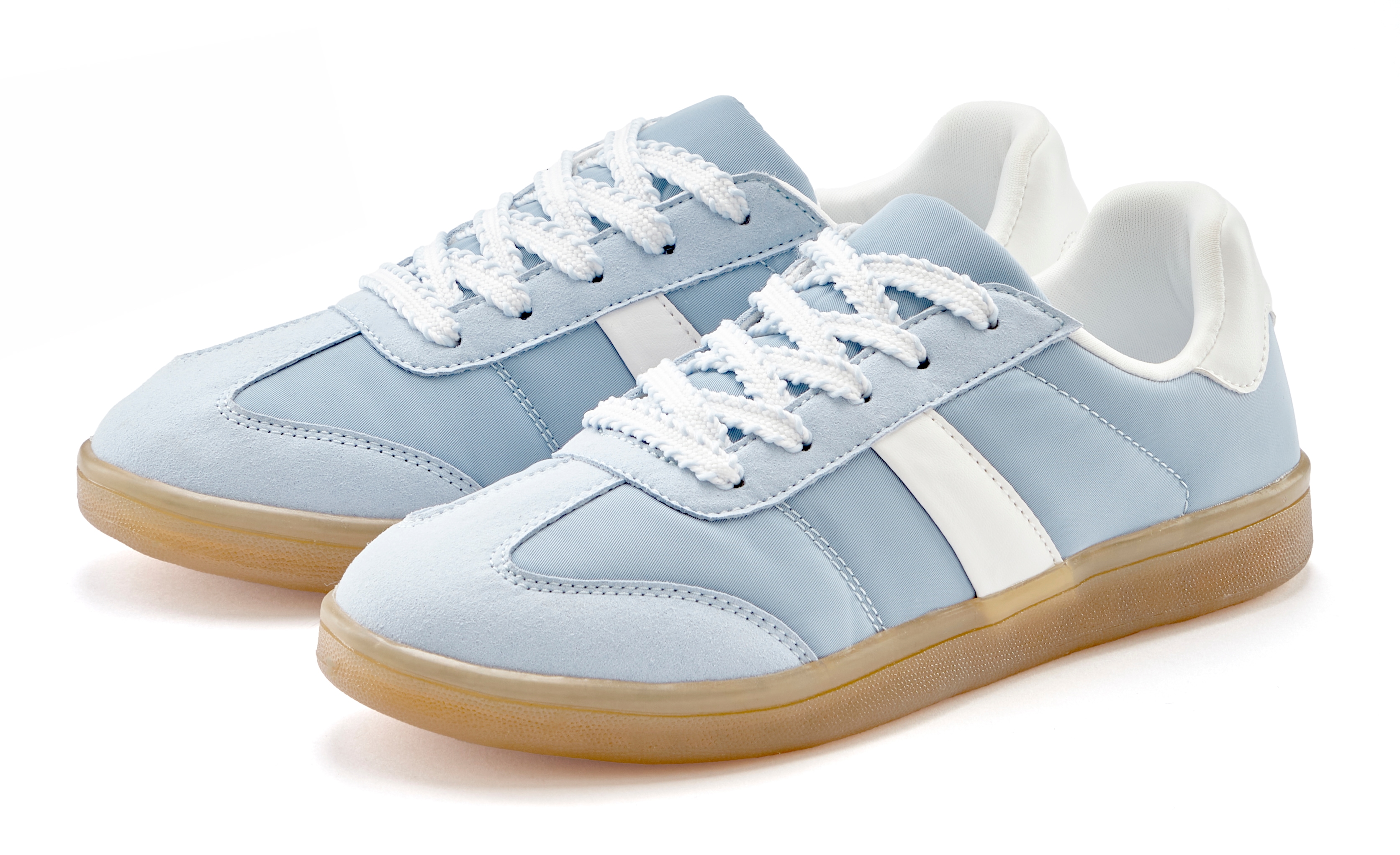 LASCANA Sneaker "Schnürschuh, Halbschuh, Freizeitschuh" mit angesagter Sohle VEGAN