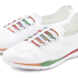 LASCANA Sneaker "Slipper, Halbschuh, Slip-On-Sneaker," aus leichtem Textil-Material VEGAN