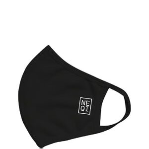 NEQI Community Black M-L Behelfsmaske 3 Stk
