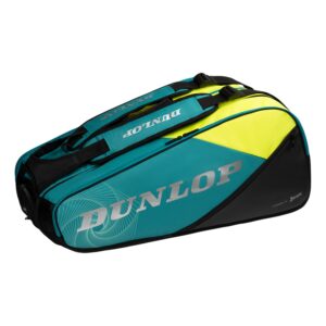 Dunlop SX Performance Tennistasche 12er-Schwarz,Türkis