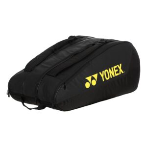 Yonex Team Racquet Bag Tennistasche 12er-Schwarz,Gelb