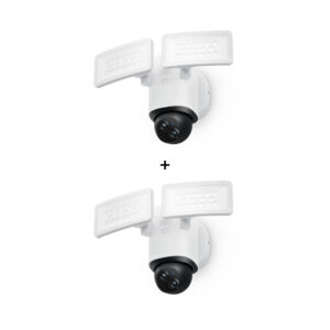 eufy Floodlight Cam E340 - 360° Dual-Flutlicht-Kamera - 2er-Set