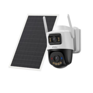 Imou AOV Dual Kit 5+5MP - 10MP Dual-Lens WLAN & 4G Außenkamera mit Solarpanel & Always-On-Video - Weiß