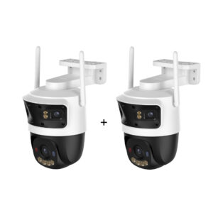 Imou Cruiser Triple 11MP - Triple-Lens WLAN-Außenkamera mit Schwenk-/Neigefunktion - 2er-Set
