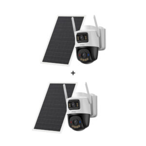 Imou AOV Dual Kit 5+5MP - 10MP Dual-Lens WLAN & 4G Außenkamera mit Solarpanel & Always-On-Video - 2er-Set