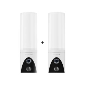 Homematic IP Außenlichtkamera - 4MP, WLAN mit Schwenkfunktion - 2er-Set