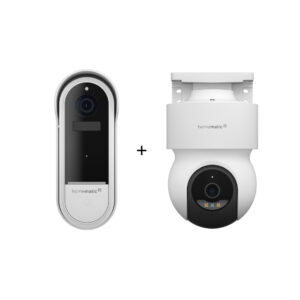 Homematic IP Set - mit Video-Türklingel + Außenkamera