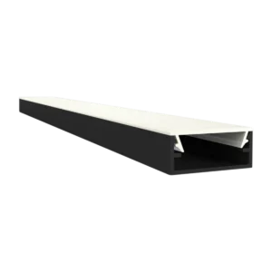 Ultraflaches LED Alu Aufbauprofil 2m EXO-N1_16 (16 mm) –| Schmales Aluminiumprofil für LED-Strips
