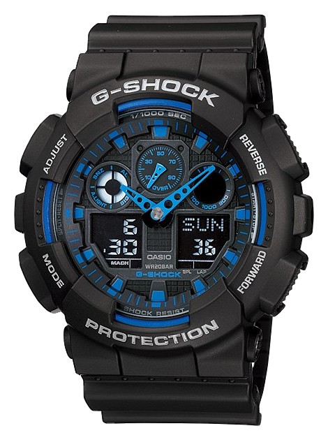 Casio G-Shock Watch (GA-100-1A2ER) - Multifunktionsuhr