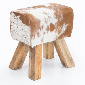 FineBuy Design Turnbock Sitzhocker 40 x 30 x 47 cm, Turnhocker Hocker Beistellhocker Fußhocker
