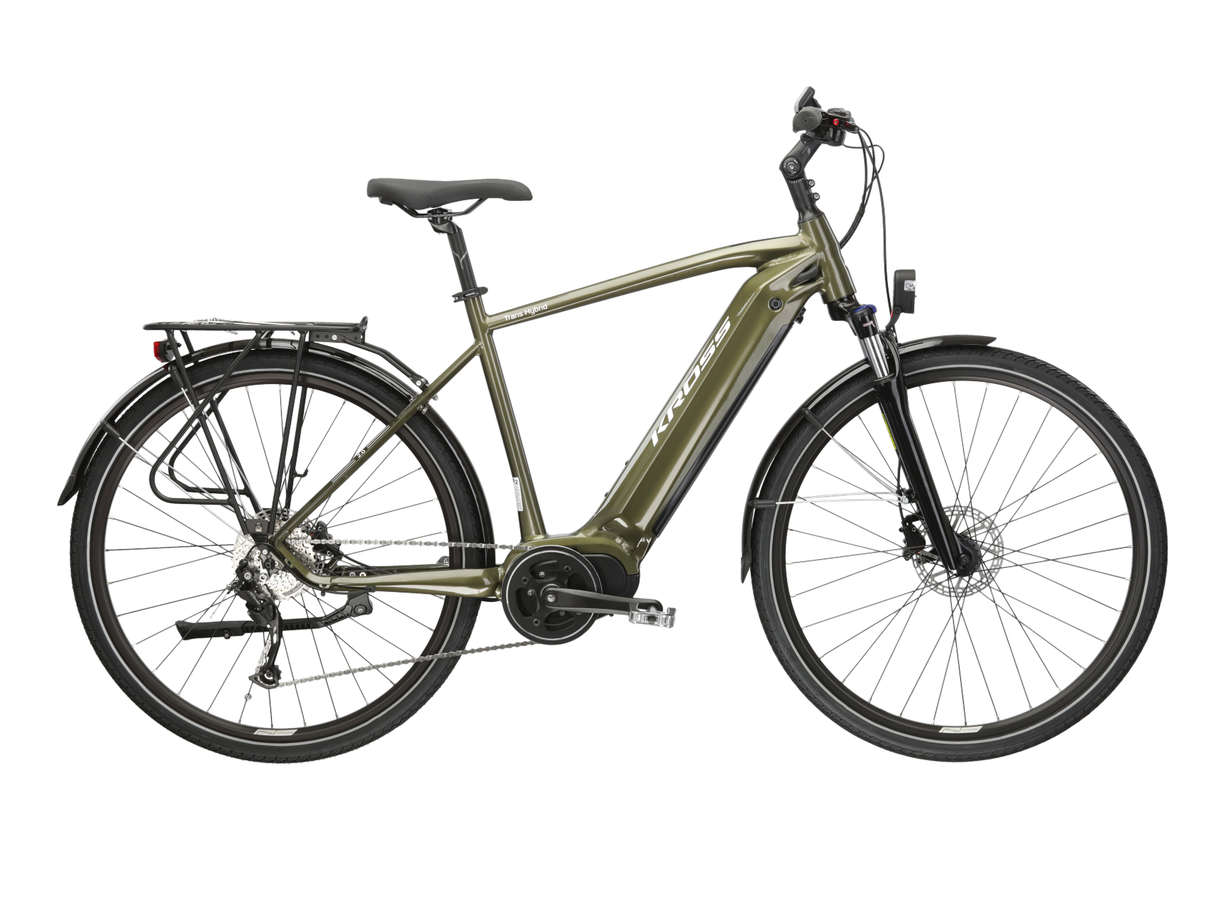 KROSS E-Trekkingrad Trans 2.0 28" khaki